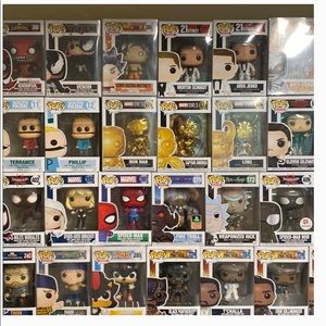 Funko pops RESERVED FOR @KRSAMPLES